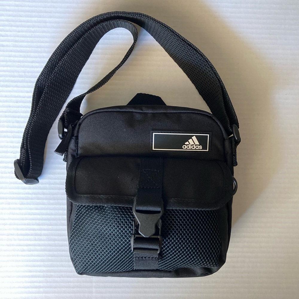 Adidas Amplifier Crossbody Bag Unisex Black